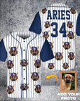 Camiseta de béisbol personalizada de Tampaw Bay Paws