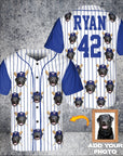 Camiseta de béisbol personalizada de los Texpaws Rangers