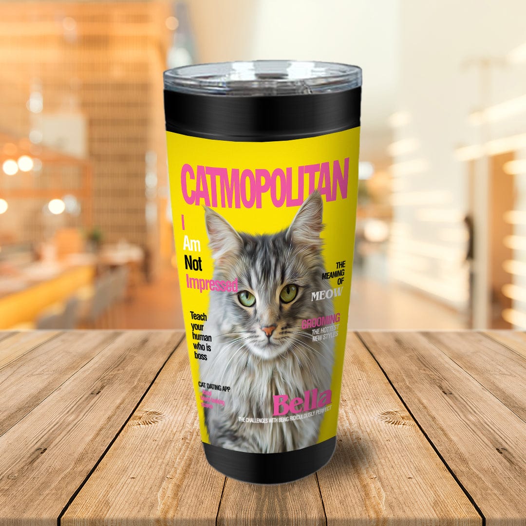 Vaso personalizado &#39;Catmopolitan&#39;