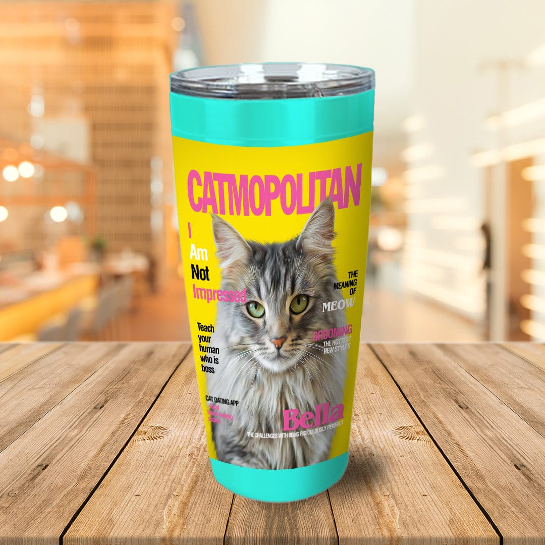 Vaso personalizado &#39;Catmopolitan&#39;