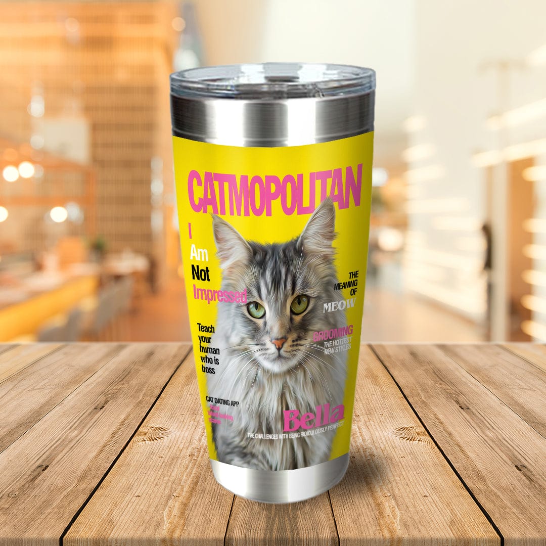 Vaso personalizado &#39;Catmopolitan&#39;