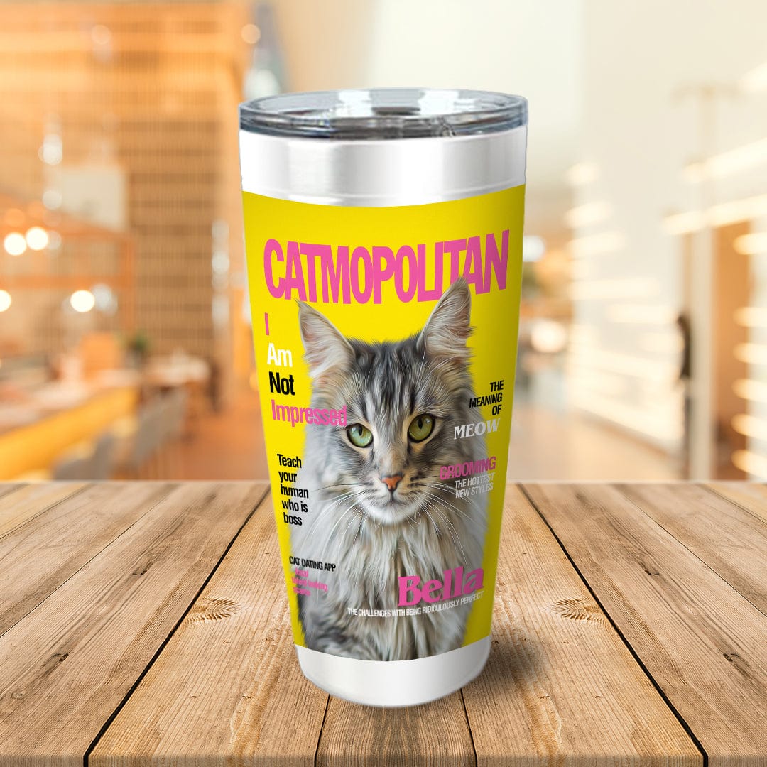 Vaso personalizado &#39;Catmopolitan&#39;