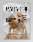 Manta personalizada para mascotas 'Vanity Fur'