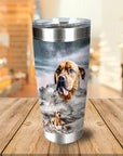 Vaso personalizado Majestic Snowy Mountain