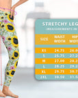 Leggings personalizados (Flamingo Paradise: 1-4 mascotas)