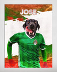 Póster Mascota personalizada 'México Doggos Soccer'