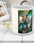 Taza personalizada para mascotas 'Miami Doggos'