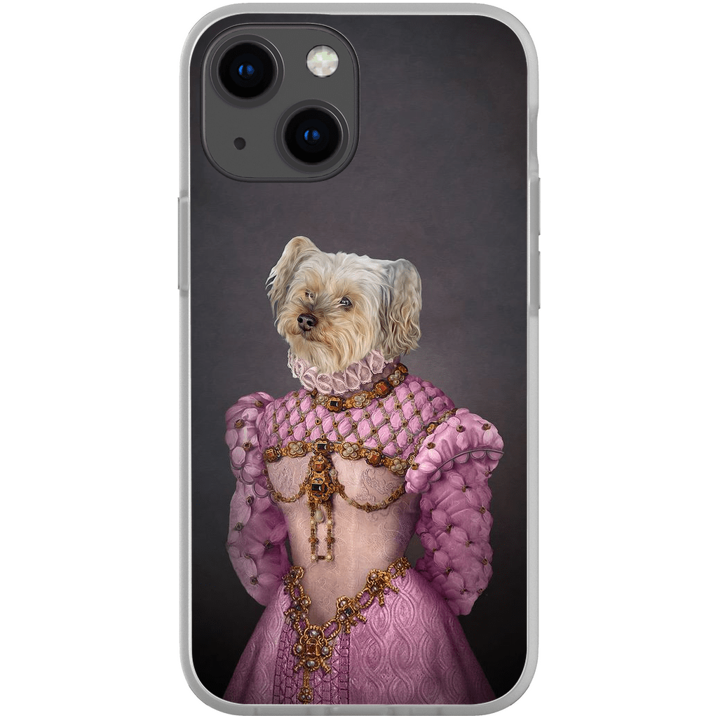 Funda para móvil personalizada &#39;La Princesa Rosa&#39;