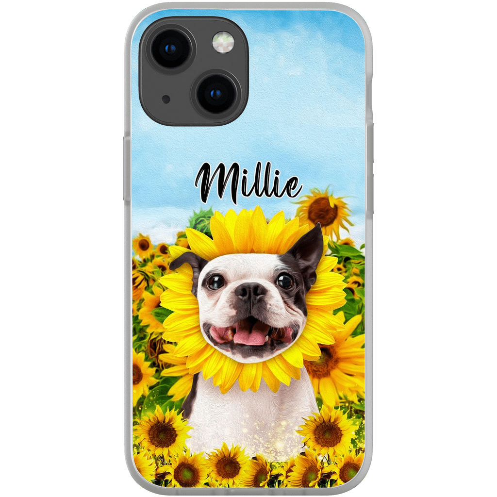 Funda para móvil personalizada &#39;El Girasol&#39;