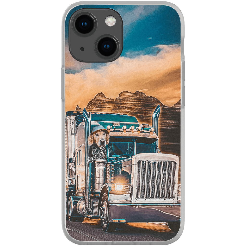 Funda para móvil personalizada &#39;El camionero&#39;