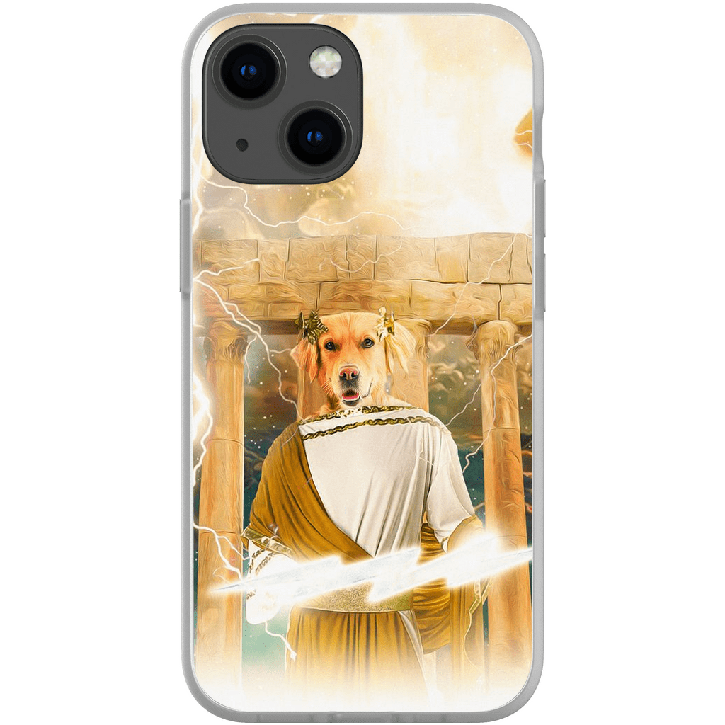 Funda para móvil personalizada &#39;Zeus Doggo&#39;