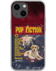 Funda personalizada para teléfono con 2 mascotas 'Pup Fiction'