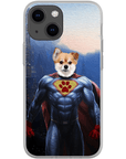 Funda personalizada para teléfono con mascota 'Super Dog'