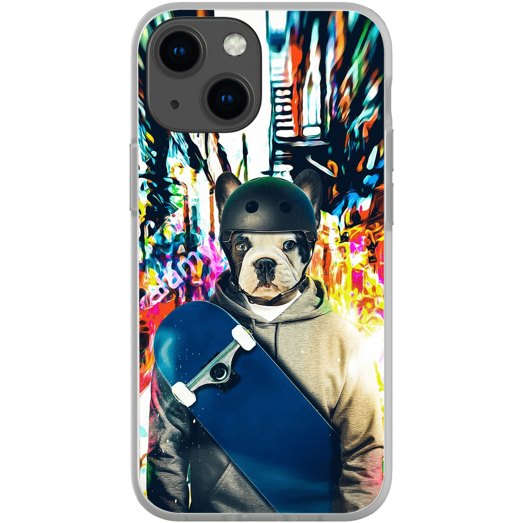 Funda para móvil personalizada &#39;El skater&#39;