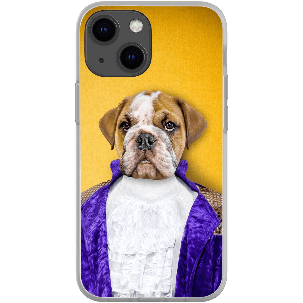 Funda para móvil personalizada &#39;El Príncipe-Doggo&#39;