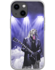 Funda para móvil personalizada 'El Rockero'