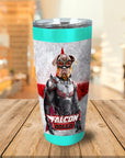 Vaso personalizado 'Falcon Doggo'