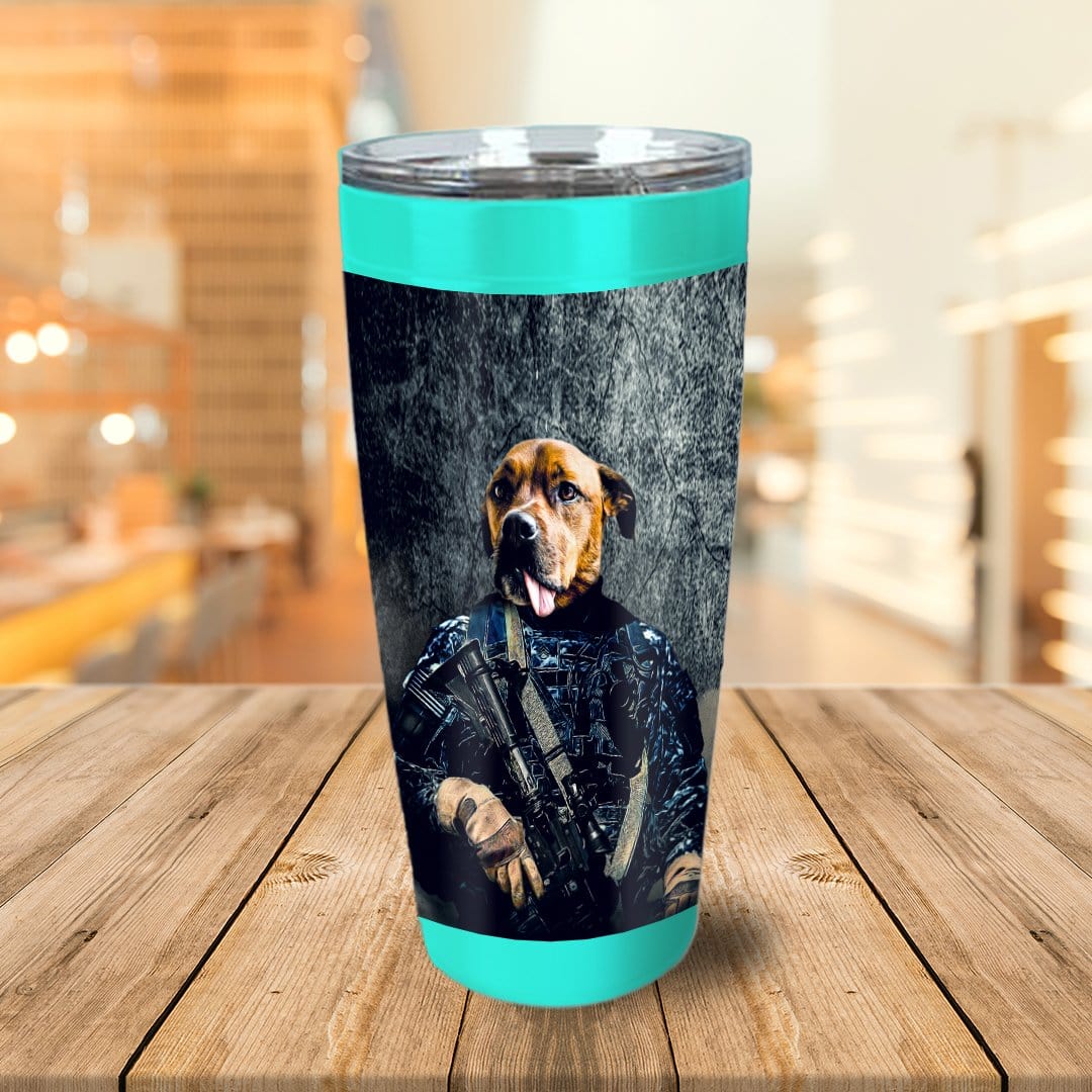 Vaso personalizado &#39;El veterano de la Marina&#39;