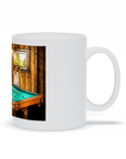 Taza personalizada con 3 mascotas 'The Pool Players'