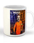 Taza personalizada para mascotas 'Holland Doggos Soccer'