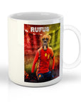 Taza Personalizada para Mascotas 'Spain Doggos Soccer'