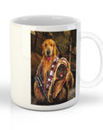 Taza personalizada para 2 mascotas 'Chewdogga &amp; Dogg-E-Wok'