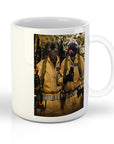 Taza personalizada para 2 mascotas 'Dog Busters'