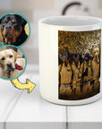 Taza personalizada para 4 mascotas 'Dog Busters'