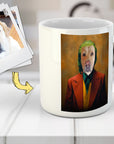 Taza personalizada para mascota 'Joker Doggo'