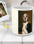 Taza personalizada para mascotas 'Napawleon'