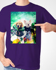 Camiseta personalizada con 2 mascotas 'New York Jet-Doggos'