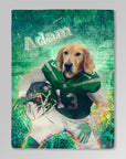 Manta personalizada para mascotas 'New York Jet-Doggos'