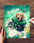 Rompecabezas personalizado para mascotas 'New York Jet-Doggos'