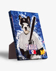 Lienzo personalizado para mascotas 'New York Yankers'