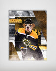 Póster Mascota personalizada 'Boston Chewins'