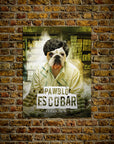 Póster Mascota personalizada 'Pawblo Escobar'