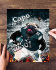 Rompecabezas personalizado para mascotas 'Philadelphia Doggos'