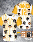 Camiseta de béisbol personalizada de los Pittsburgh Pawrates