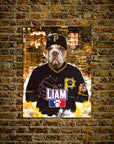 Póster Mascota personalizada 'Pittsburgh Pawrates'