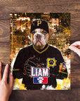 Rompecabezas personalizado para mascotas 'Pittsburgh Pawrates'