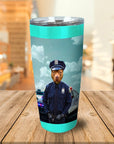 Vaso Personalizado 'El Oficial de Policía'