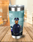 Vaso Personalizado 'El Oficial de Policía'