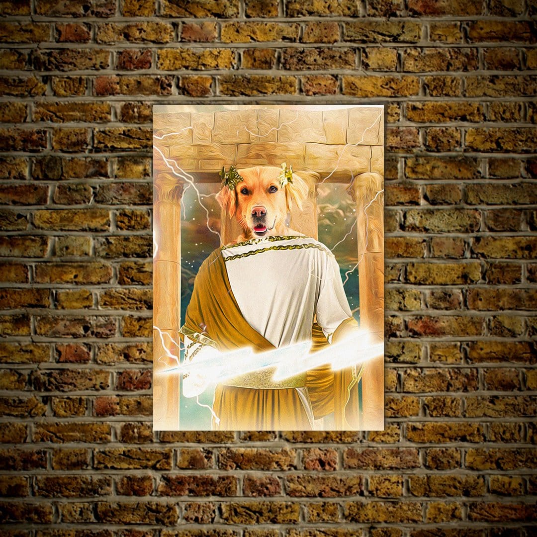 Póster Mascota personalizada &#39;Zeus Doggo&#39;