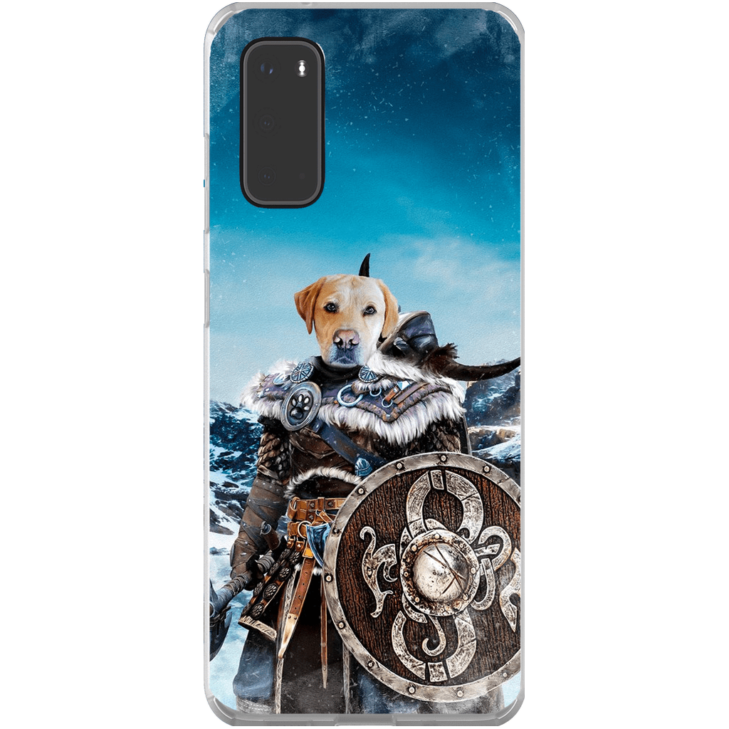 Funda para móvil personalizada &#39;Guerrero vikingo&#39;