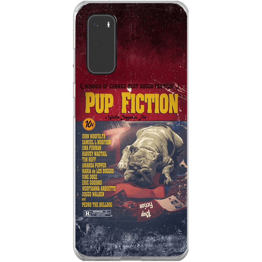 Funda para teléfono personalizada &#39;Pup Fiction&#39;