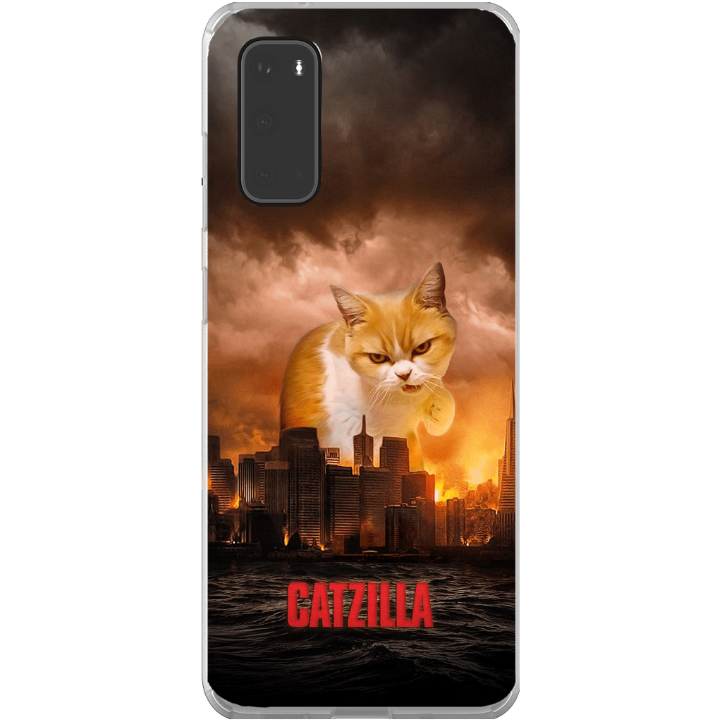 Funda para móvil personalizada &#39;Catzilla&#39;