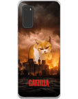 Funda para móvil personalizada 'Catzilla'