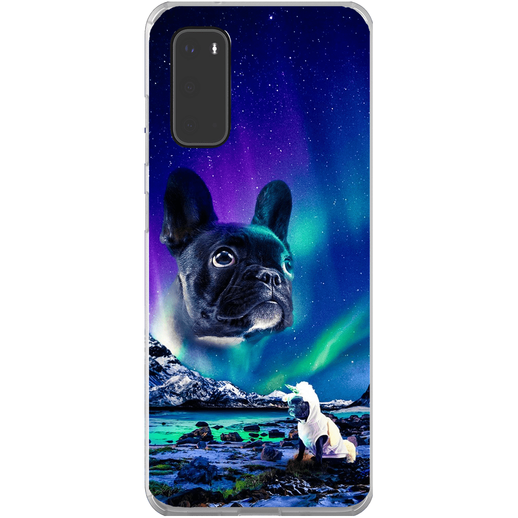 Funda para móvil personalizada &#39;Majestic Northern Lights&#39;