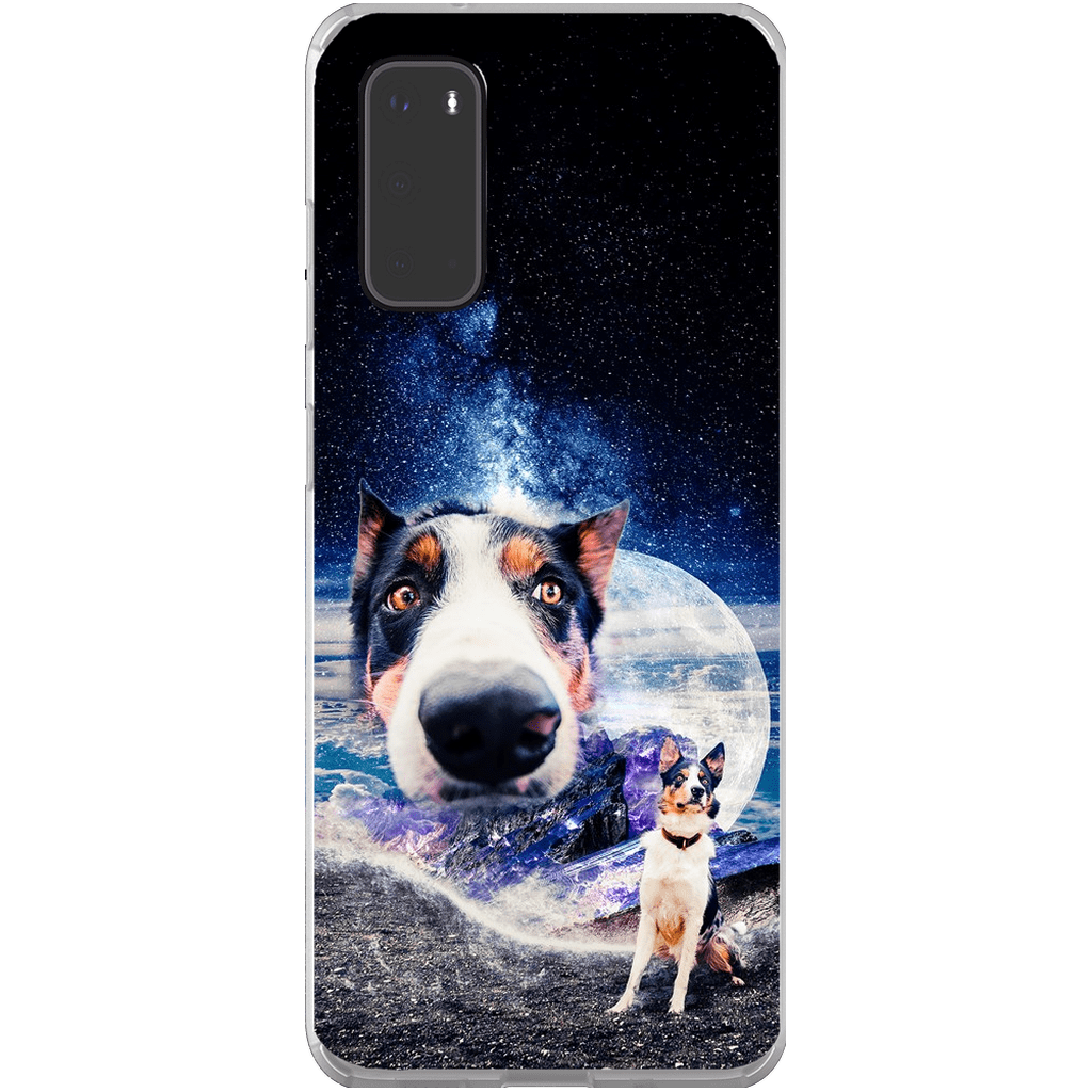 Funda para móvil personalizada &#39;Doggo in Space&#39;