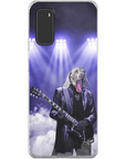 Funda para móvil personalizada 'El Rockero'